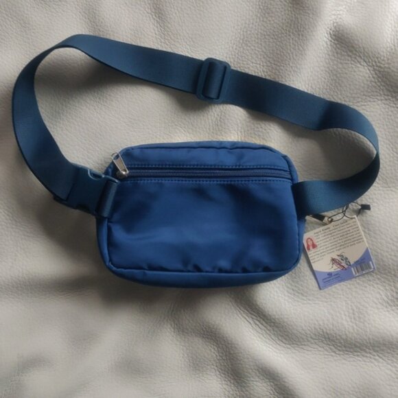 Belt Bag with 'Feather Hope' embroidered design by Angela Kimble, Coast Salish - Picture 2 of 4